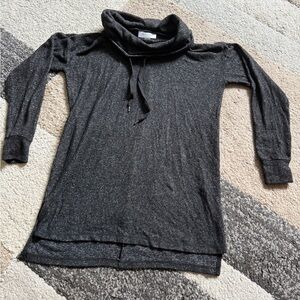 Motherhood Maternity Charcoal Gray Cowl Neck Sweater- XS